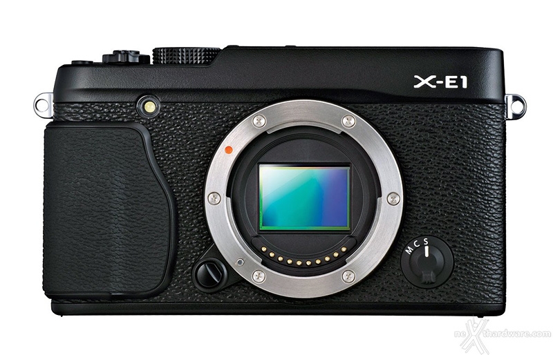 Fujiiflm X-E1 senzor (černé tělo)