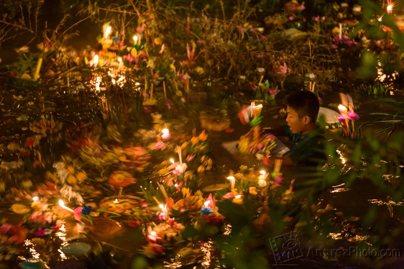 Bangkok - slavnost Loy Krathong