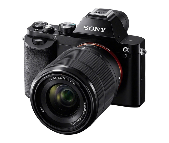 Sony Alfa 7 se seťákem