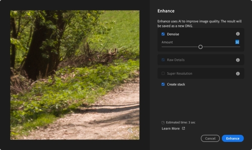Lr 7.1 – Enhance (Vylepšení)