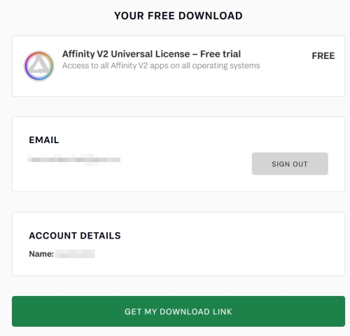 Affinity Trial – odkazy